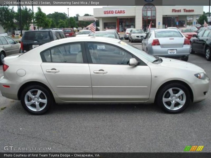 Shimmering Sand Mica / Beige 2004 Mazda MAZDA3 i Sedan