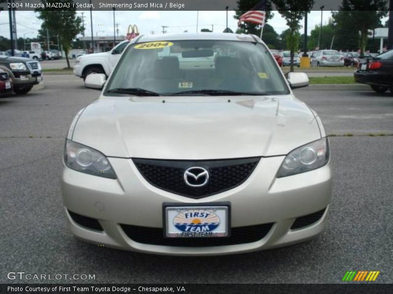 Shimmering Sand Mica / Beige 2004 Mazda MAZDA3 i Sedan