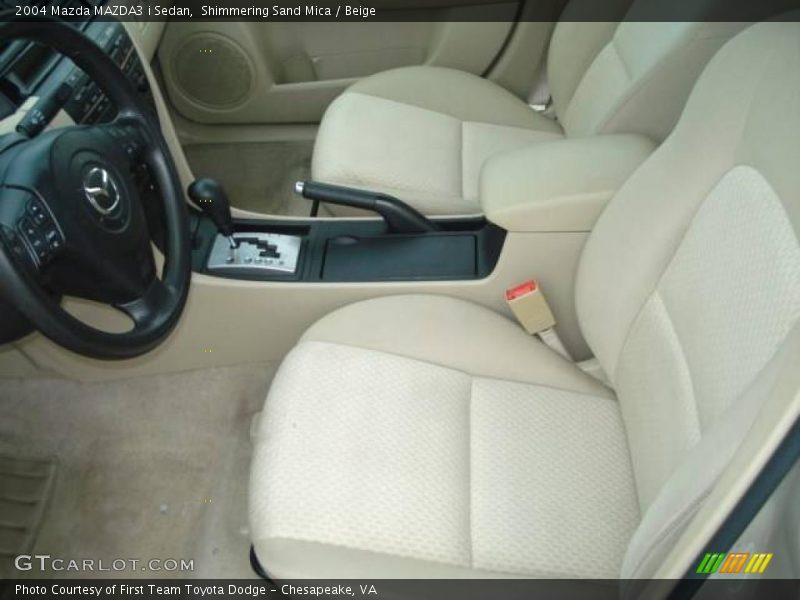Shimmering Sand Mica / Beige 2004 Mazda MAZDA3 i Sedan