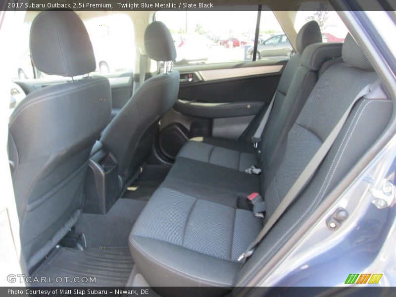 Twilight Blue Metallic / Slate Black 2017 Subaru Outback 2.5i Premium