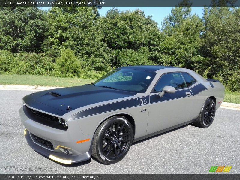 Destroyer Grey / Black 2017 Dodge Challenger T/A 392