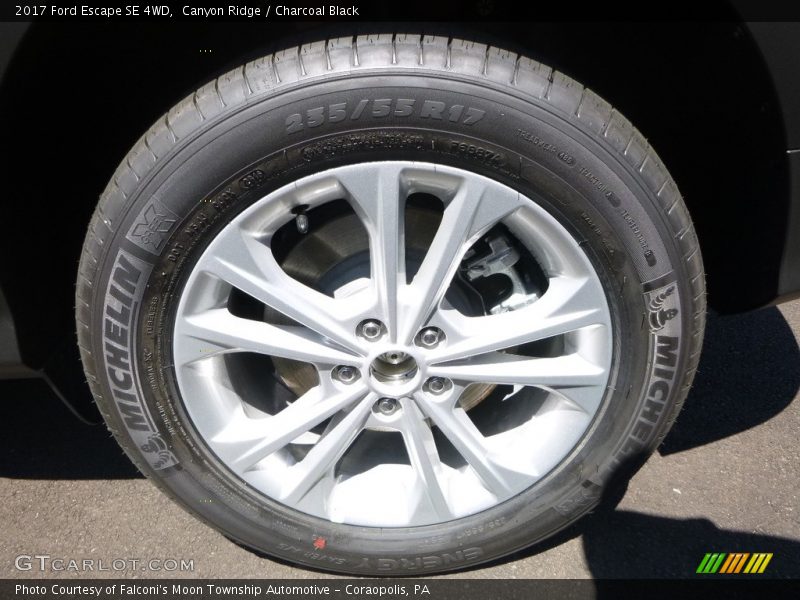 Canyon Ridge / Charcoal Black 2017 Ford Escape SE 4WD