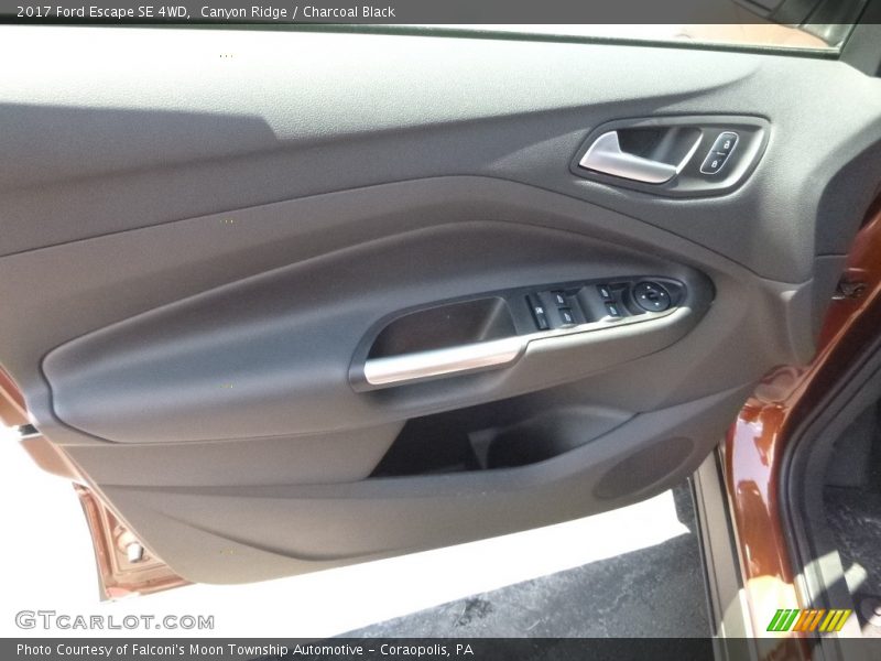 Canyon Ridge / Charcoal Black 2017 Ford Escape SE 4WD