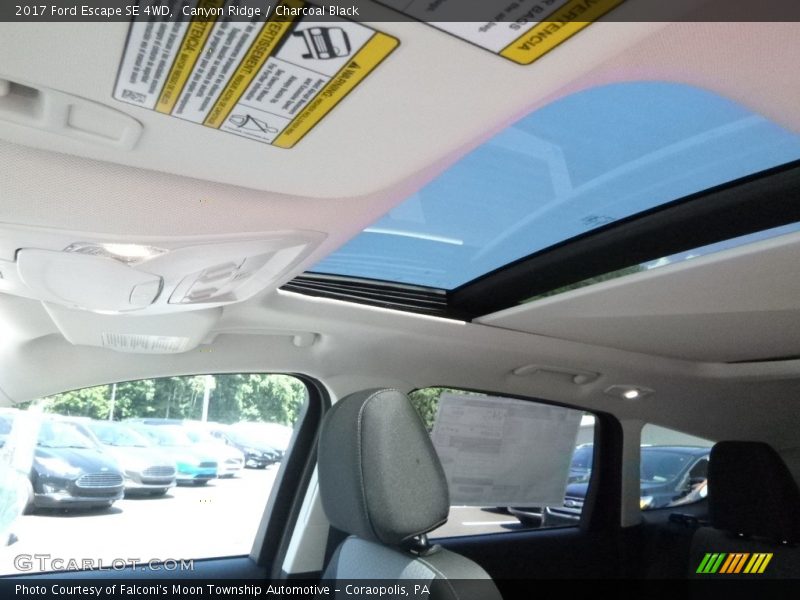 Canyon Ridge / Charcoal Black 2017 Ford Escape SE 4WD
