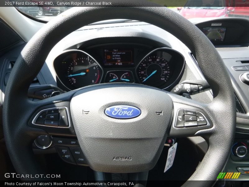 Canyon Ridge / Charcoal Black 2017 Ford Escape SE 4WD