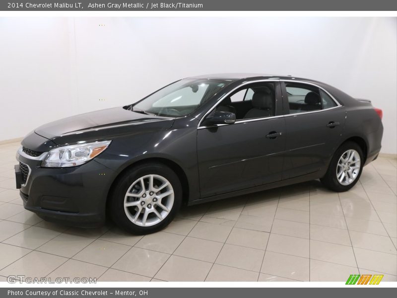 Ashen Gray Metallic / Jet Black/Titanium 2014 Chevrolet Malibu LT