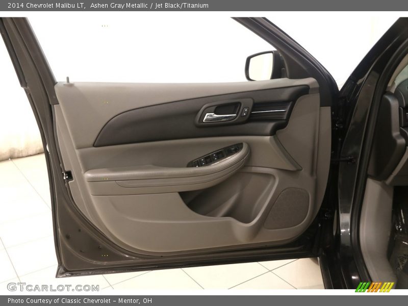 Ashen Gray Metallic / Jet Black/Titanium 2014 Chevrolet Malibu LT
