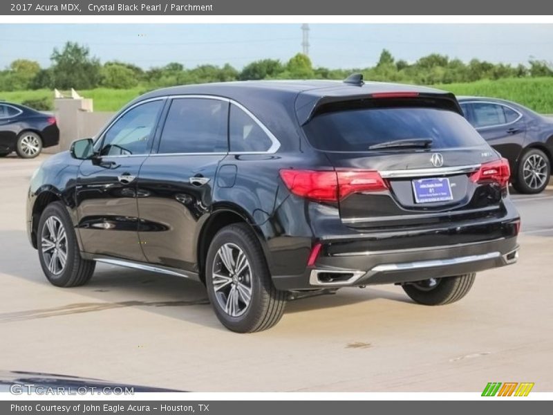 Crystal Black Pearl / Parchment 2017 Acura MDX