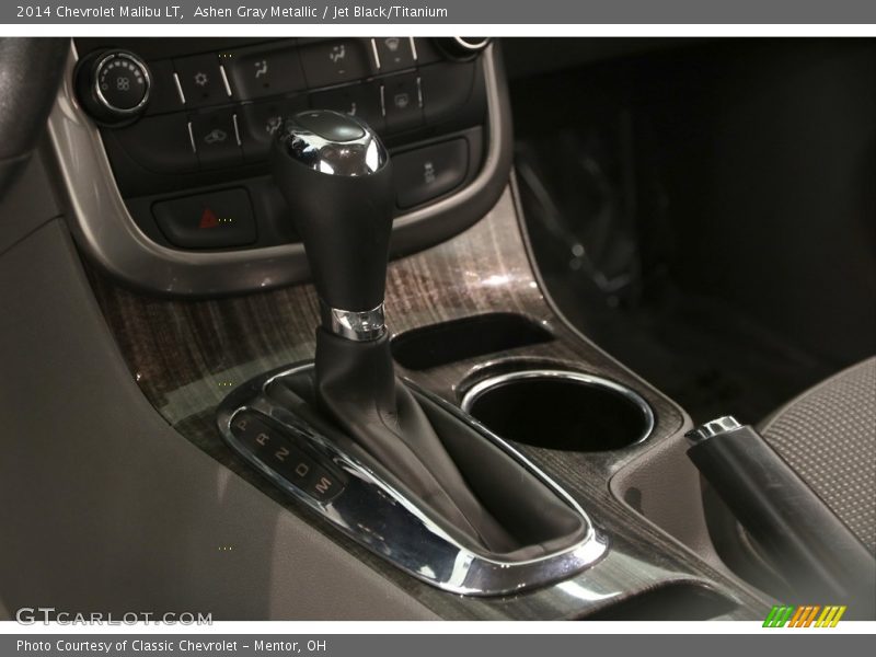 Ashen Gray Metallic / Jet Black/Titanium 2014 Chevrolet Malibu LT