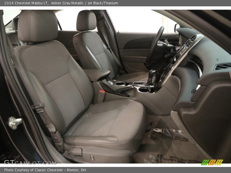 Ashen Gray Metallic / Jet Black/Titanium 2014 Chevrolet Malibu LT