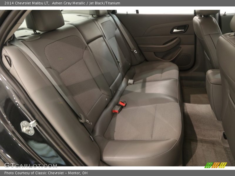 Ashen Gray Metallic / Jet Black/Titanium 2014 Chevrolet Malibu LT