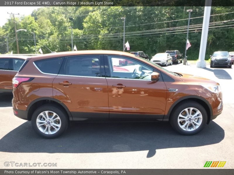 Canyon Ridge / Medium Light Stone 2017 Ford Escape SE 4WD