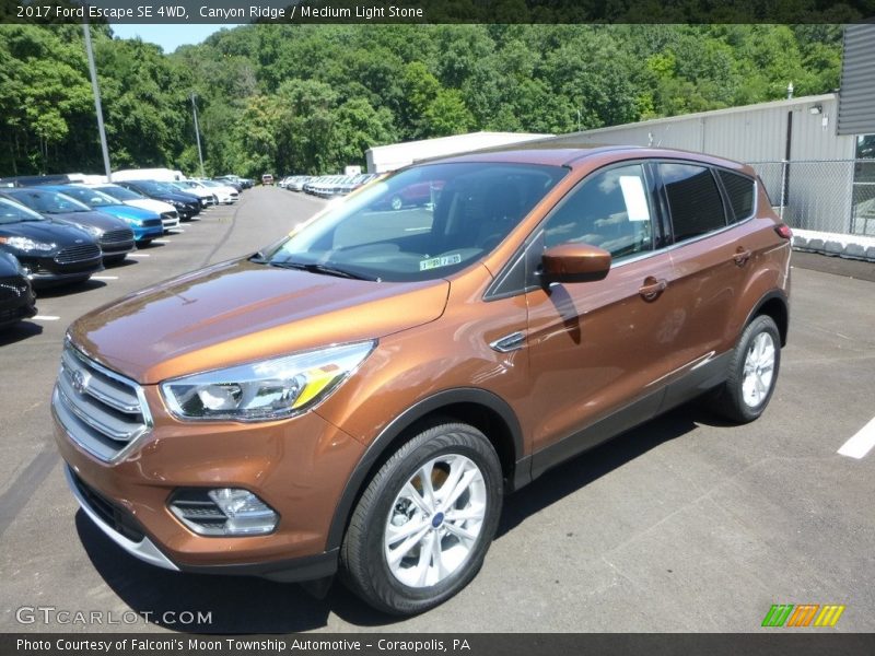 Canyon Ridge / Medium Light Stone 2017 Ford Escape SE 4WD