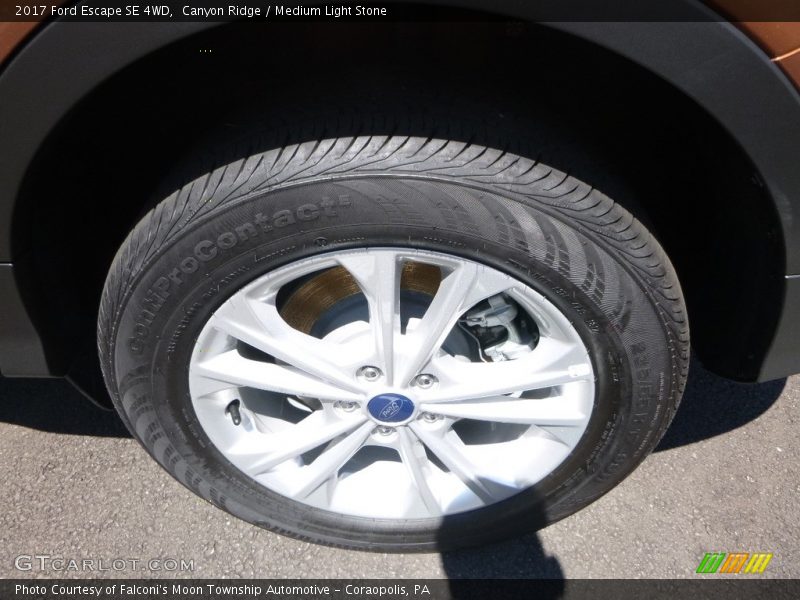 Canyon Ridge / Medium Light Stone 2017 Ford Escape SE 4WD