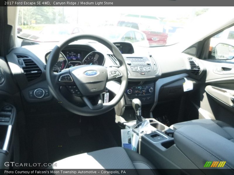 Canyon Ridge / Medium Light Stone 2017 Ford Escape SE 4WD
