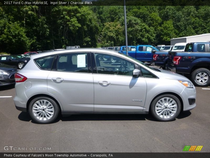 Ingot Silver / Charcoal Black 2017 Ford C-Max Hybrid SE
