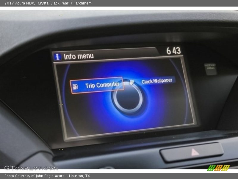 Crystal Black Pearl / Parchment 2017 Acura MDX