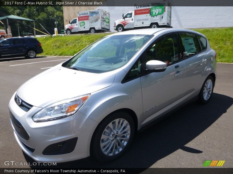 Ingot Silver / Charcoal Black 2017 Ford C-Max Hybrid SE