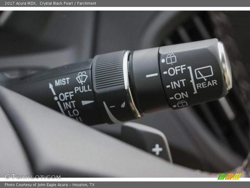 Crystal Black Pearl / Parchment 2017 Acura MDX