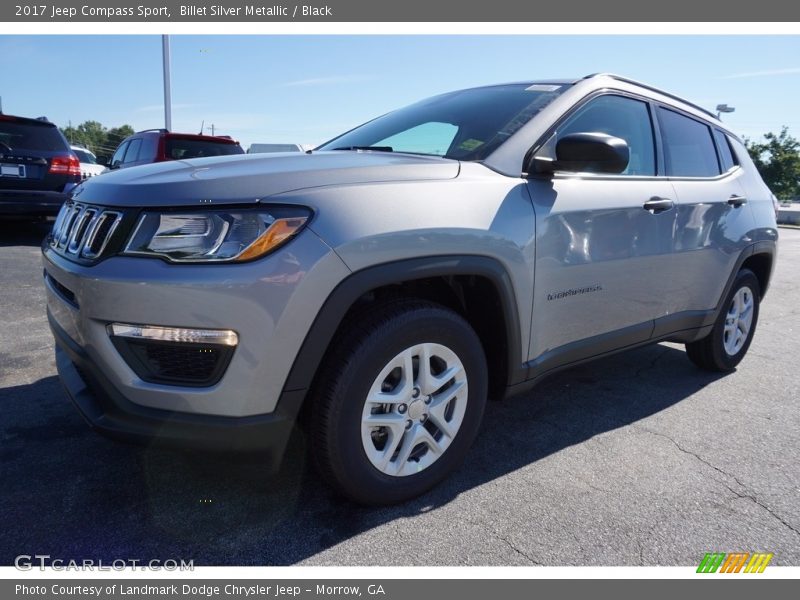 Billet Silver Metallic / Black 2017 Jeep Compass Sport