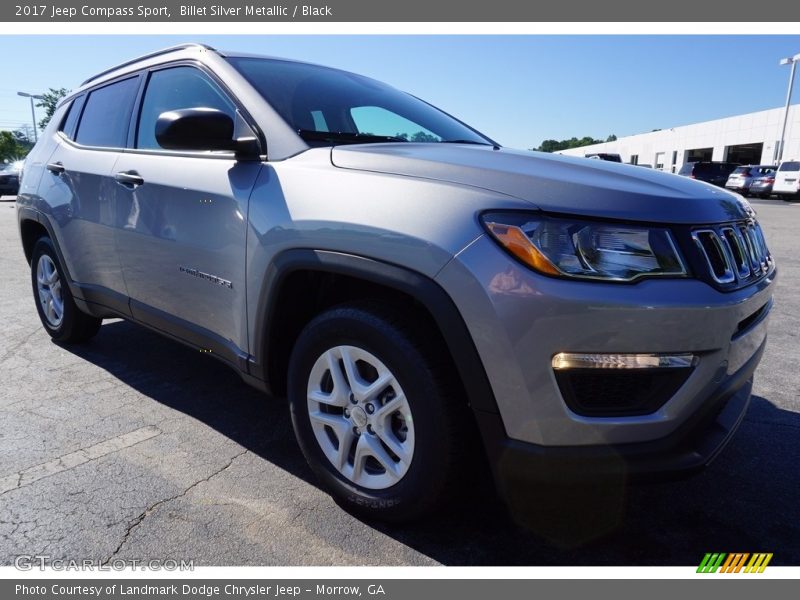 Billet Silver Metallic / Black 2017 Jeep Compass Sport