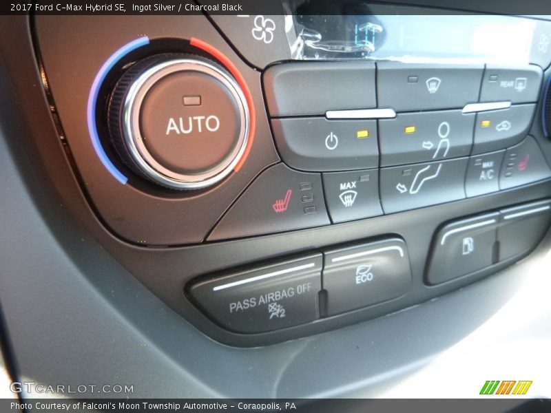 Ingot Silver / Charcoal Black 2017 Ford C-Max Hybrid SE