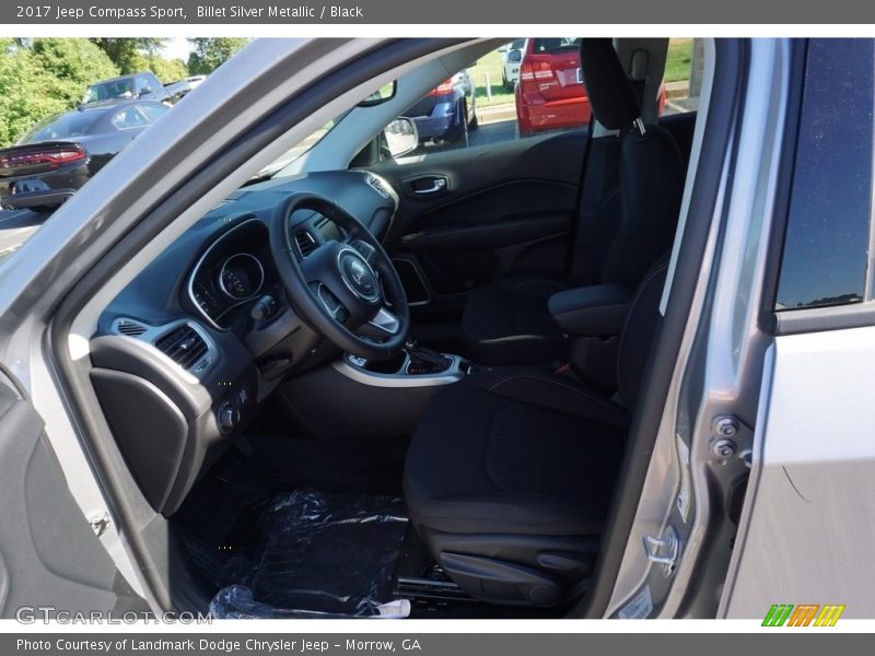Billet Silver Metallic / Black 2017 Jeep Compass Sport