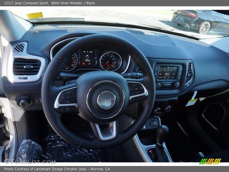 Billet Silver Metallic / Black 2017 Jeep Compass Sport