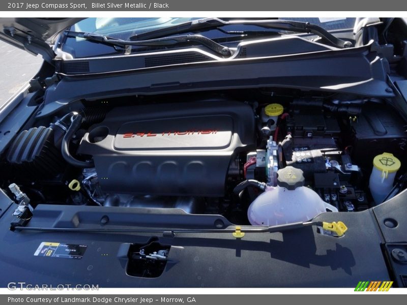 Billet Silver Metallic / Black 2017 Jeep Compass Sport