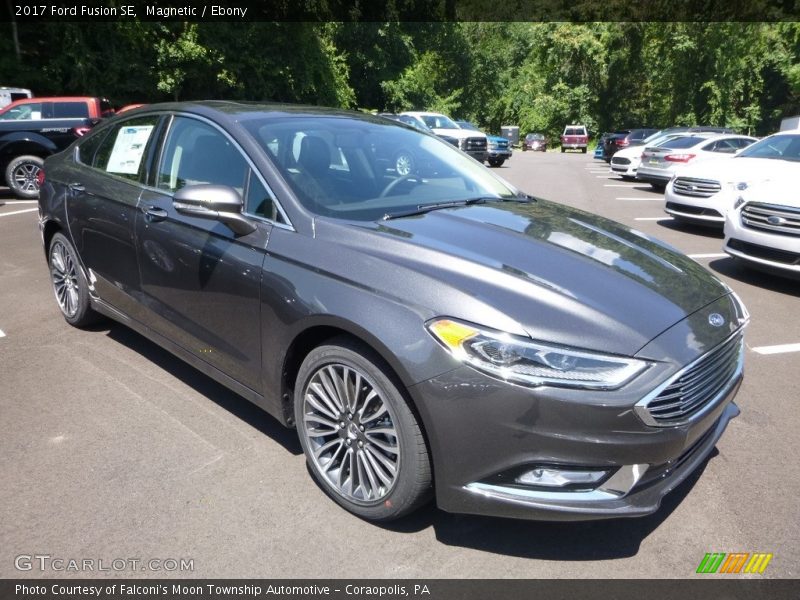 Magnetic / Ebony 2017 Ford Fusion SE