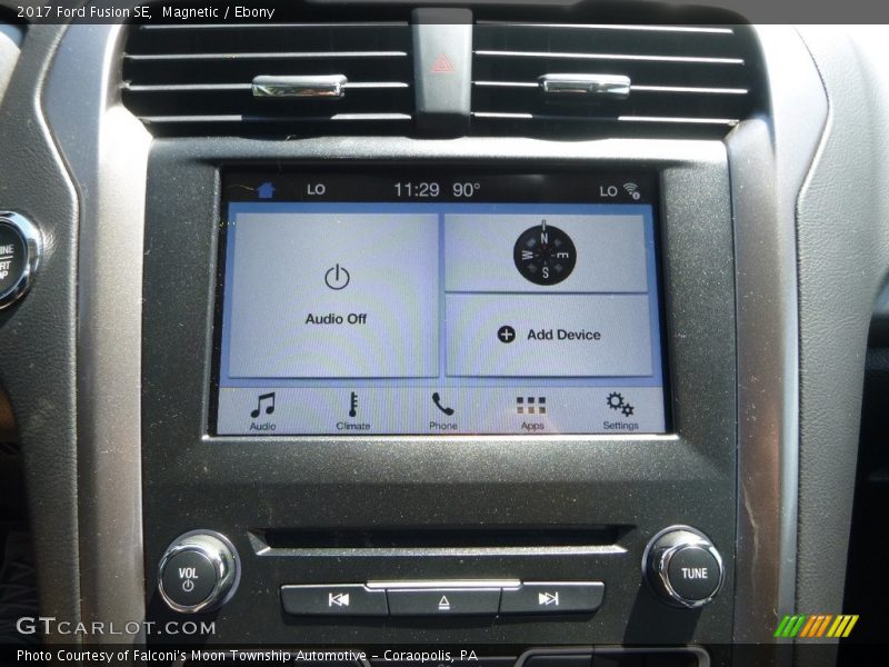 Magnetic / Ebony 2017 Ford Fusion SE