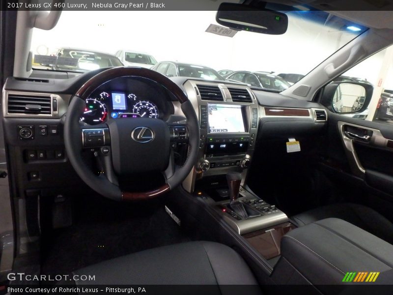 Nebula Gray Pearl / Black 2017 Lexus GX 460 Luxury