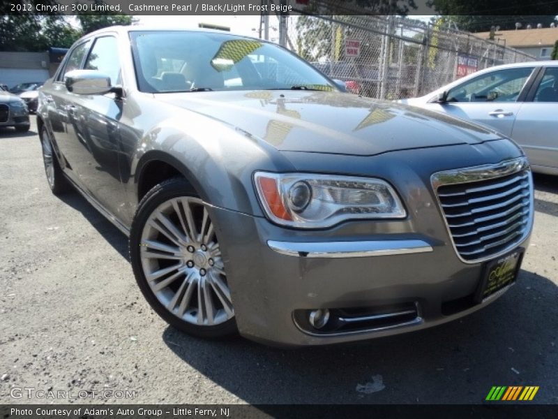 Cashmere Pearl / Black/Light Frost Beige 2012 Chrysler 300 Limited