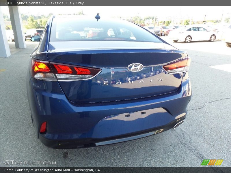 Lakeside Blue / Gray 2018 Hyundai Sonata SE