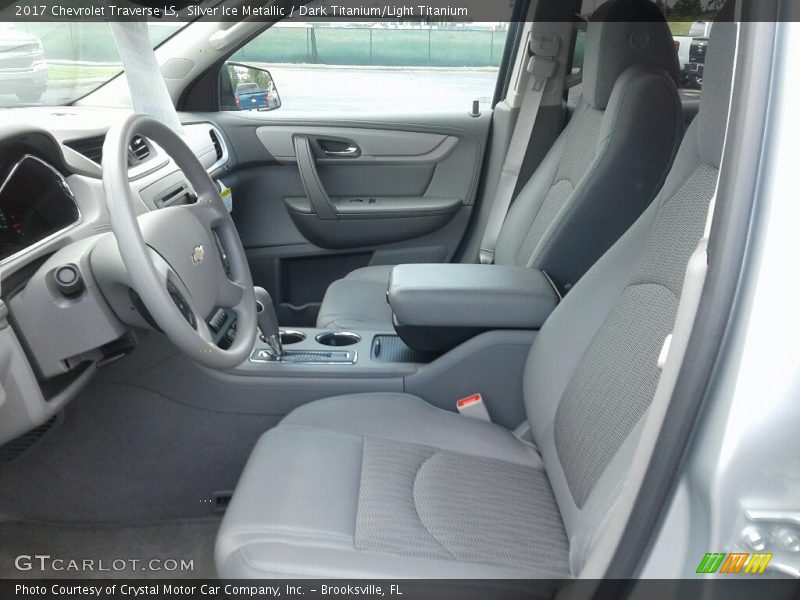  2017 Traverse LS Dark Titanium/Light Titanium Interior