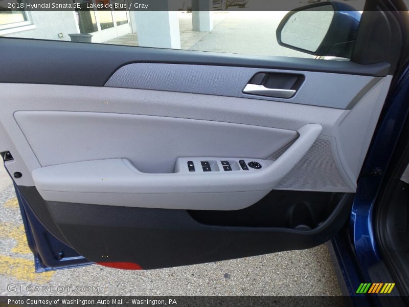Lakeside Blue / Gray 2018 Hyundai Sonata SE