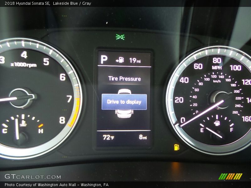 Lakeside Blue / Gray 2018 Hyundai Sonata SE