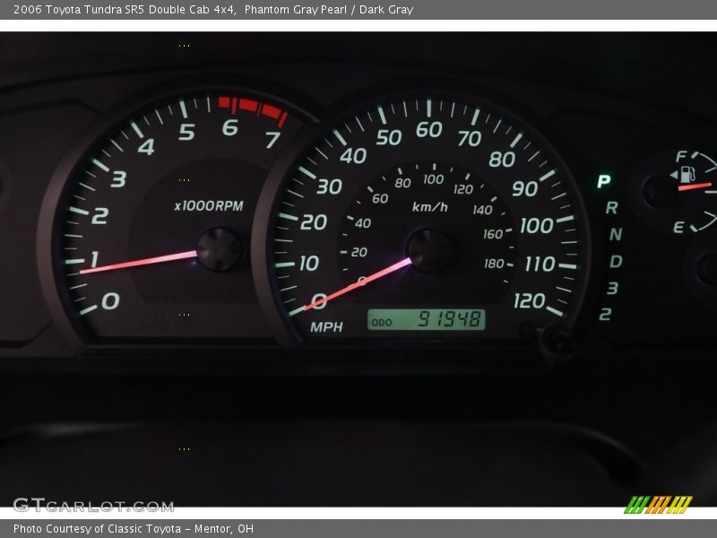 Phantom Gray Pearl / Dark Gray 2006 Toyota Tundra SR5 Double Cab 4x4