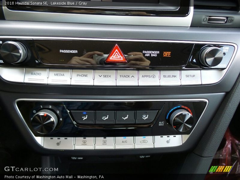 Lakeside Blue / Gray 2018 Hyundai Sonata SE
