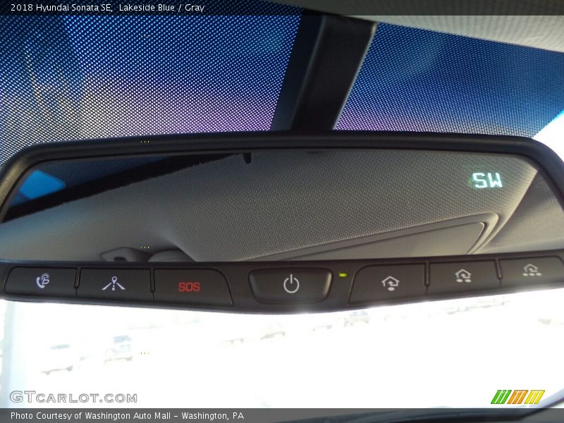 Lakeside Blue / Gray 2018 Hyundai Sonata SE