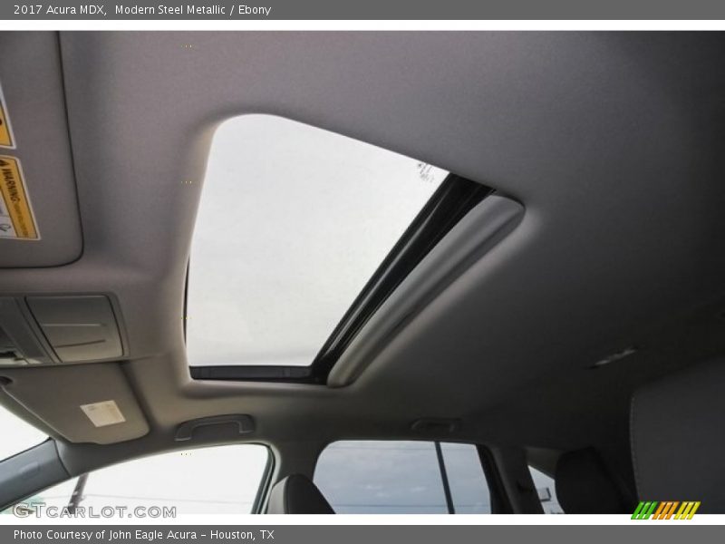 Modern Steel Metallic / Ebony 2017 Acura MDX