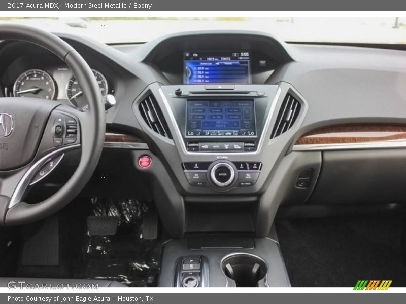 Modern Steel Metallic / Ebony 2017 Acura MDX