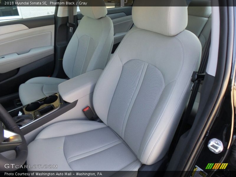 Phantom Black / Gray 2018 Hyundai Sonata SE