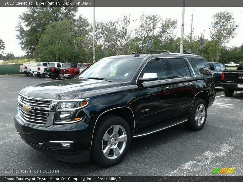 Black / Jet Black 2017 Chevrolet Tahoe Premier