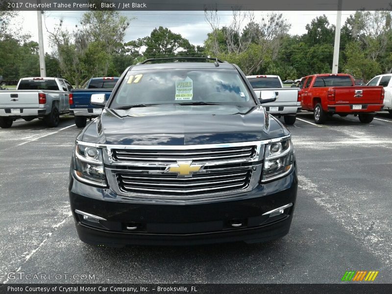 Black / Jet Black 2017 Chevrolet Tahoe Premier