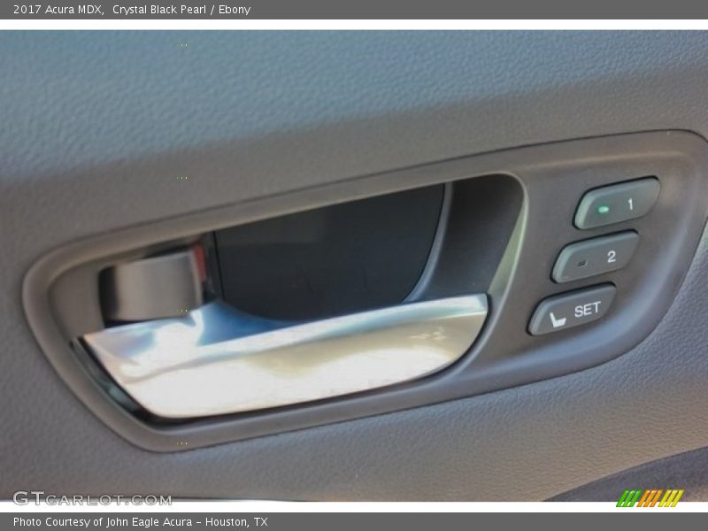 Crystal Black Pearl / Ebony 2017 Acura MDX