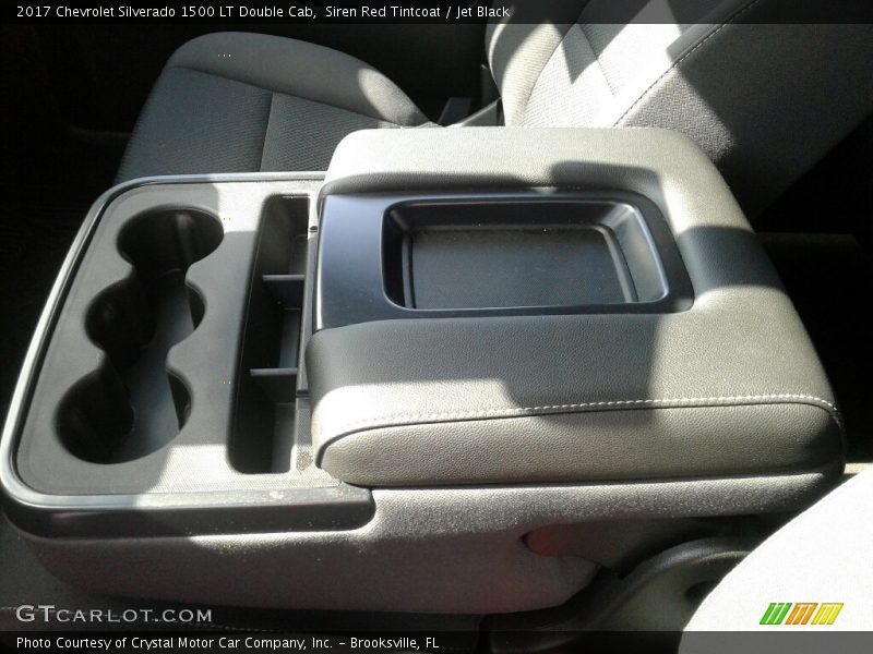 Siren Red Tintcoat / Jet Black 2017 Chevrolet Silverado 1500 LT Double Cab