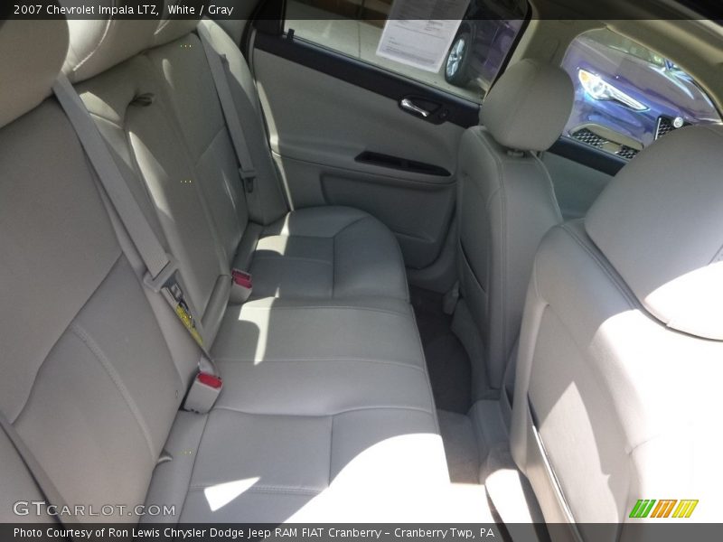 White / Gray 2007 Chevrolet Impala LTZ