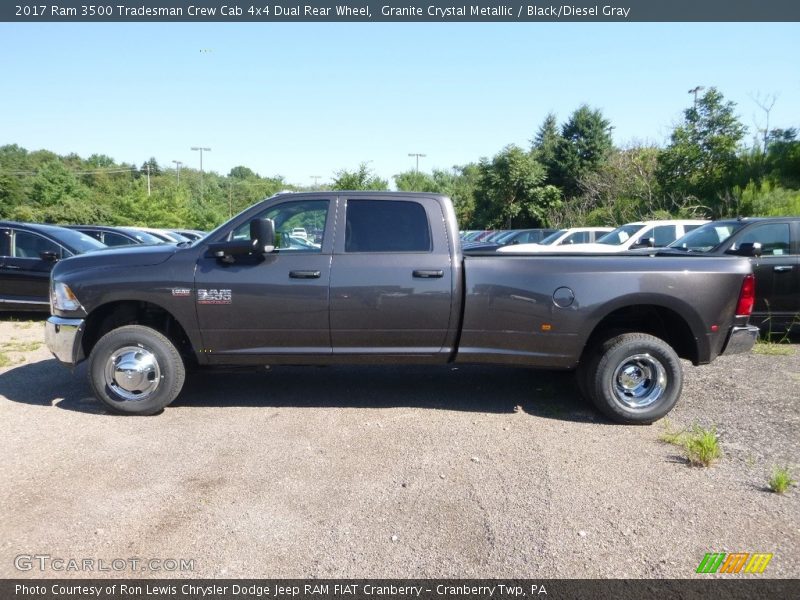 Granite Crystal Metallic / Black/Diesel Gray 2017 Ram 3500 Tradesman Crew Cab 4x4 Dual Rear Wheel