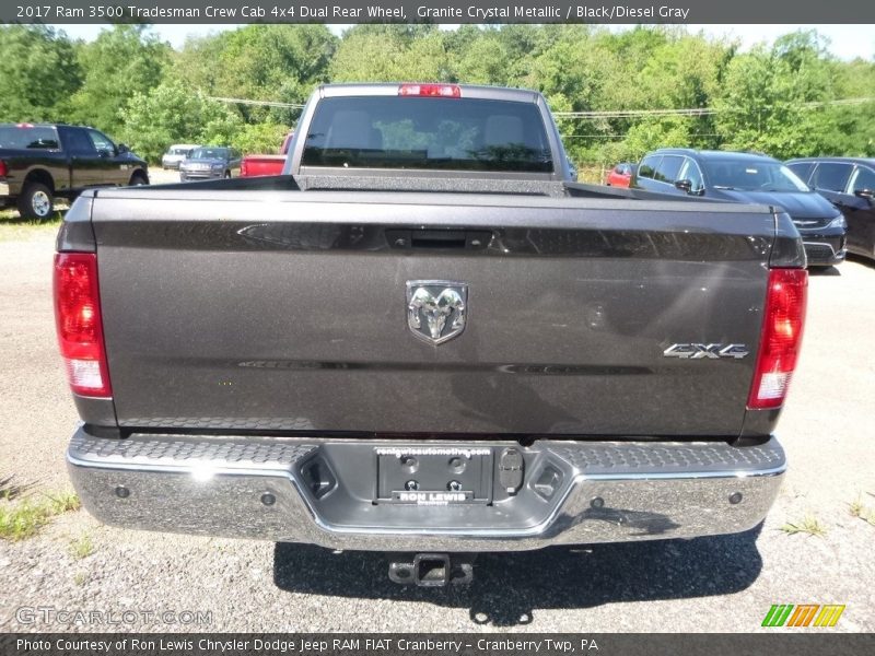 Granite Crystal Metallic / Black/Diesel Gray 2017 Ram 3500 Tradesman Crew Cab 4x4 Dual Rear Wheel